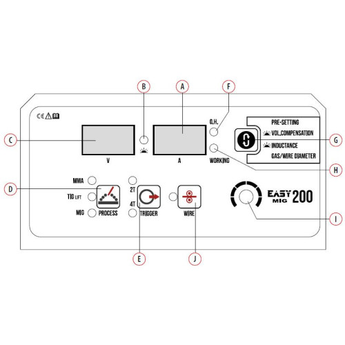 Spawarka Spartus EasyMIG 200 - zestaw - EASYMIG200-PAK-15-3-G - Spartus - 10
