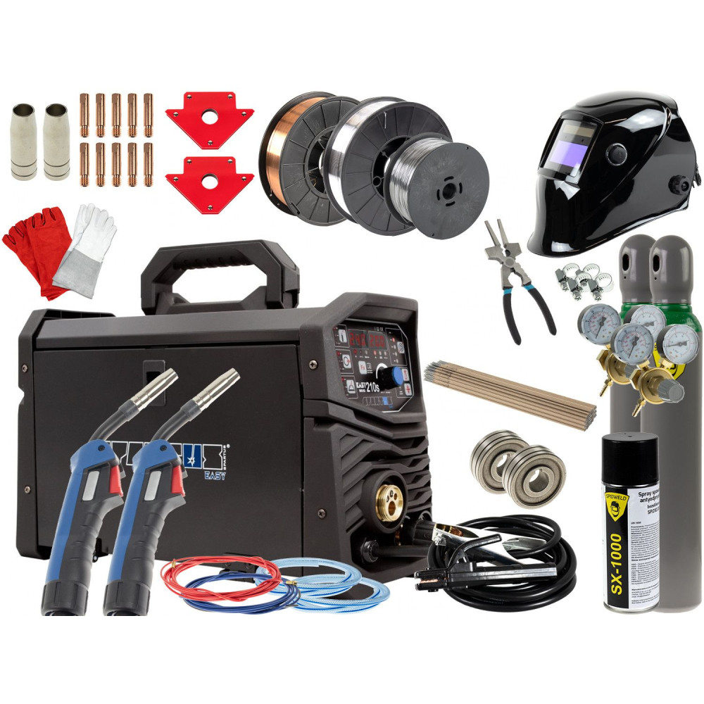 Spawarka Spartus EasyMIG 210S - zestaw - EASYMIG210S-PAK-15-3-G - Spartus - 2