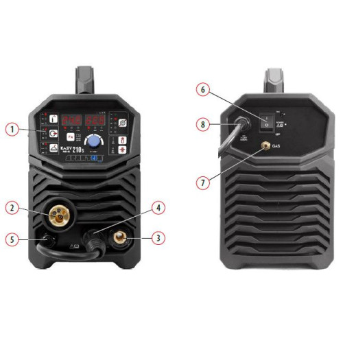 Spawarka Spartus EasyMIG 210S - zestaw - EASYMIG210S-PAK-15-3-G - Spartus - 10