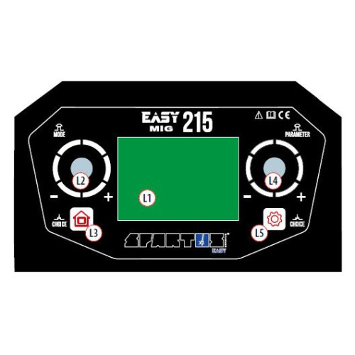 Spawarka Spartus EasyMIG 215 - zestaw - EASYMIG215-PAK-15-3-G - Spartus - 14