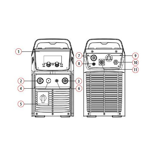 Spawarka Spartus ProMIG 505 - zestaw wodny - PROMIG505-PAK-501-3 - Spartus - 13