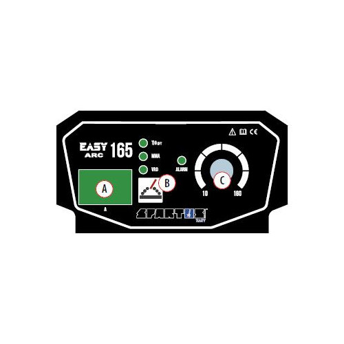 Spawarka Spartus EasyARC 165 - zestaw - EASYARC165-PAK-G - Spartus - 11