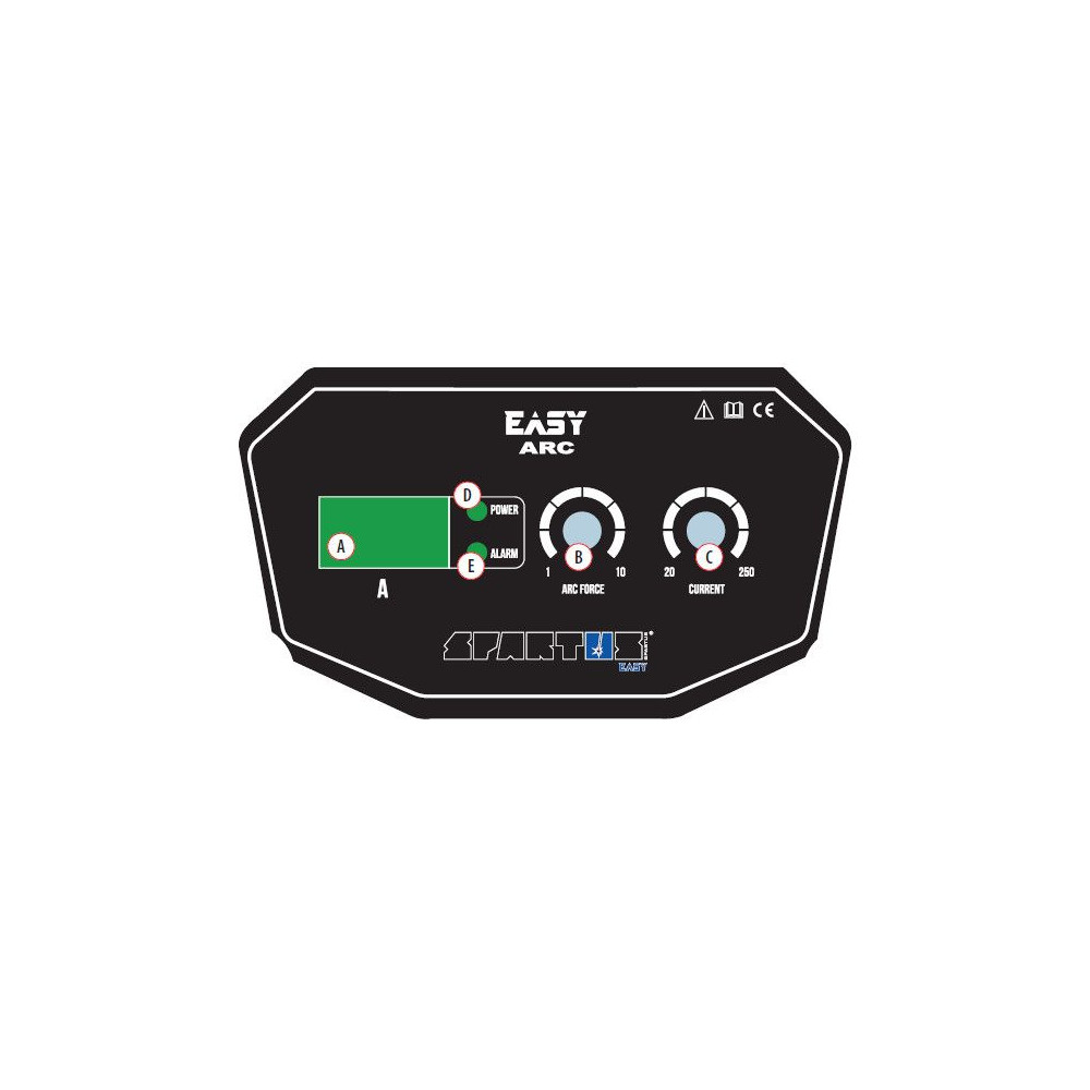 Spawarka Spartus EasyARC 315 - zestaw - EASYARC315-PAK-G - Spartus - 9