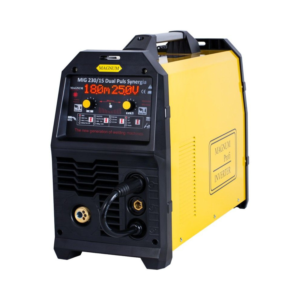 Spawarka Magnum MIG 230/15 Dual Puls Synergia - zestaw - U MI 230 DP15-G - Magnum - 8
