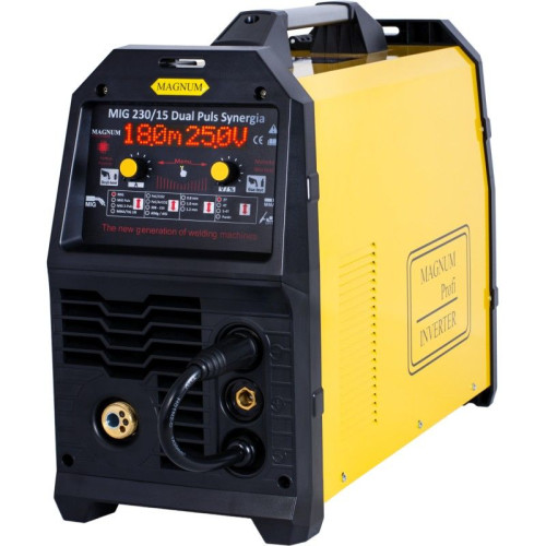 Spawarka Magnum MIG 230/15 Dual Puls Synergia - zestaw - U MI 230 DP15-G - Magnum - 8