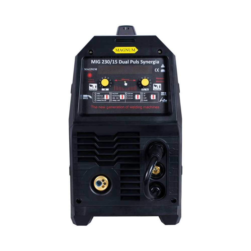 Spawarka Magnum MIG 230/15 Dual Puls Synergia - zestaw - U MI 230 DP15-G - Magnum - 9