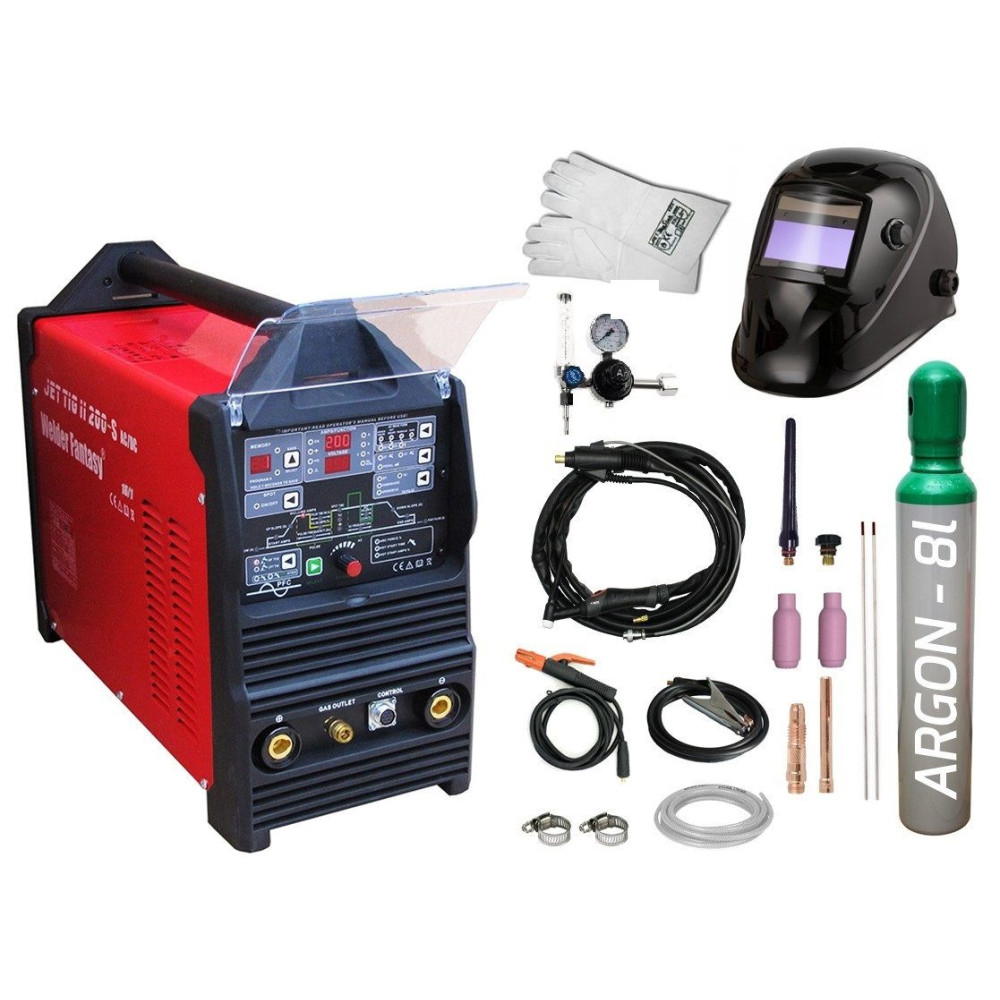 Spawarka Welder Fantasy JET TIG II 200-S AC/DC SPOT IGBT - zestaw - JET TIG II 200-S-G - Welder Fantasy - 2
