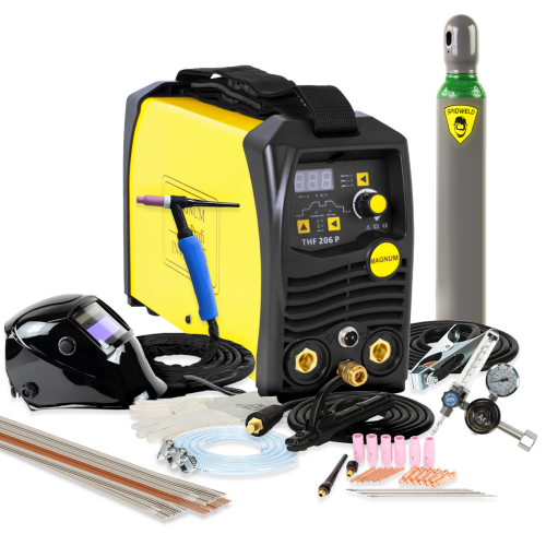Spawarka Magnum TIG THF 206 P DC Puls - zestaw - U I THF 206P-G - Magnum - 1