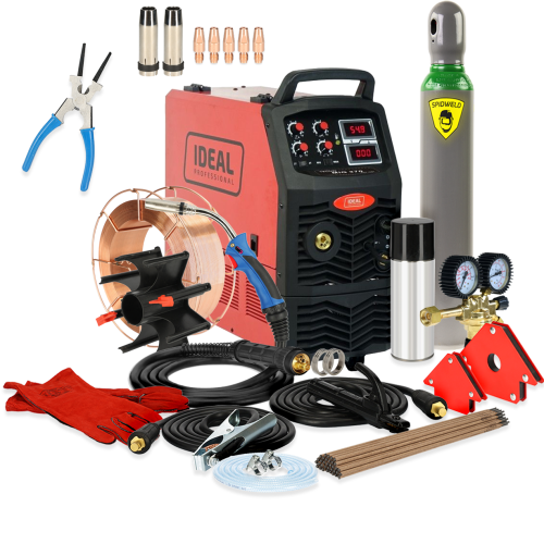 Spawarka Ideal Tecnomig 370 4x4 Digital MMA - zestaw - TMIG370V2-G - Ideal - 2
