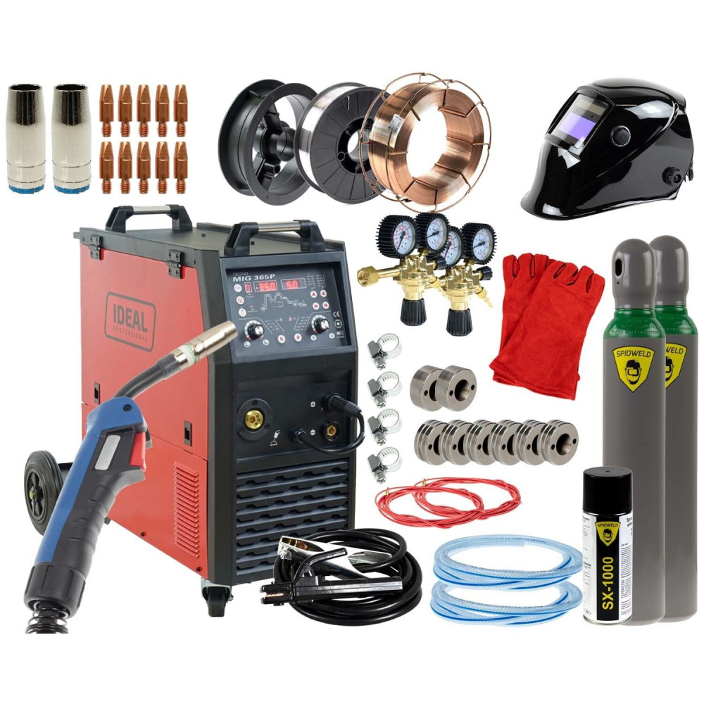 Spawarka Ideal Tecnomig 365 Pulse Synergic - zestaw - TMIG365P-G - Ideal - 1