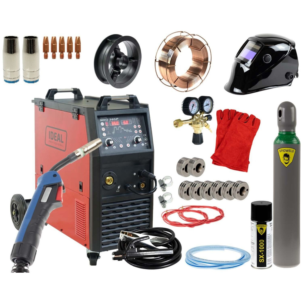 Spawarka Ideal Tecnomig 365 Pulse Synergic - zestaw - TMIG365P-G - Ideal - 2