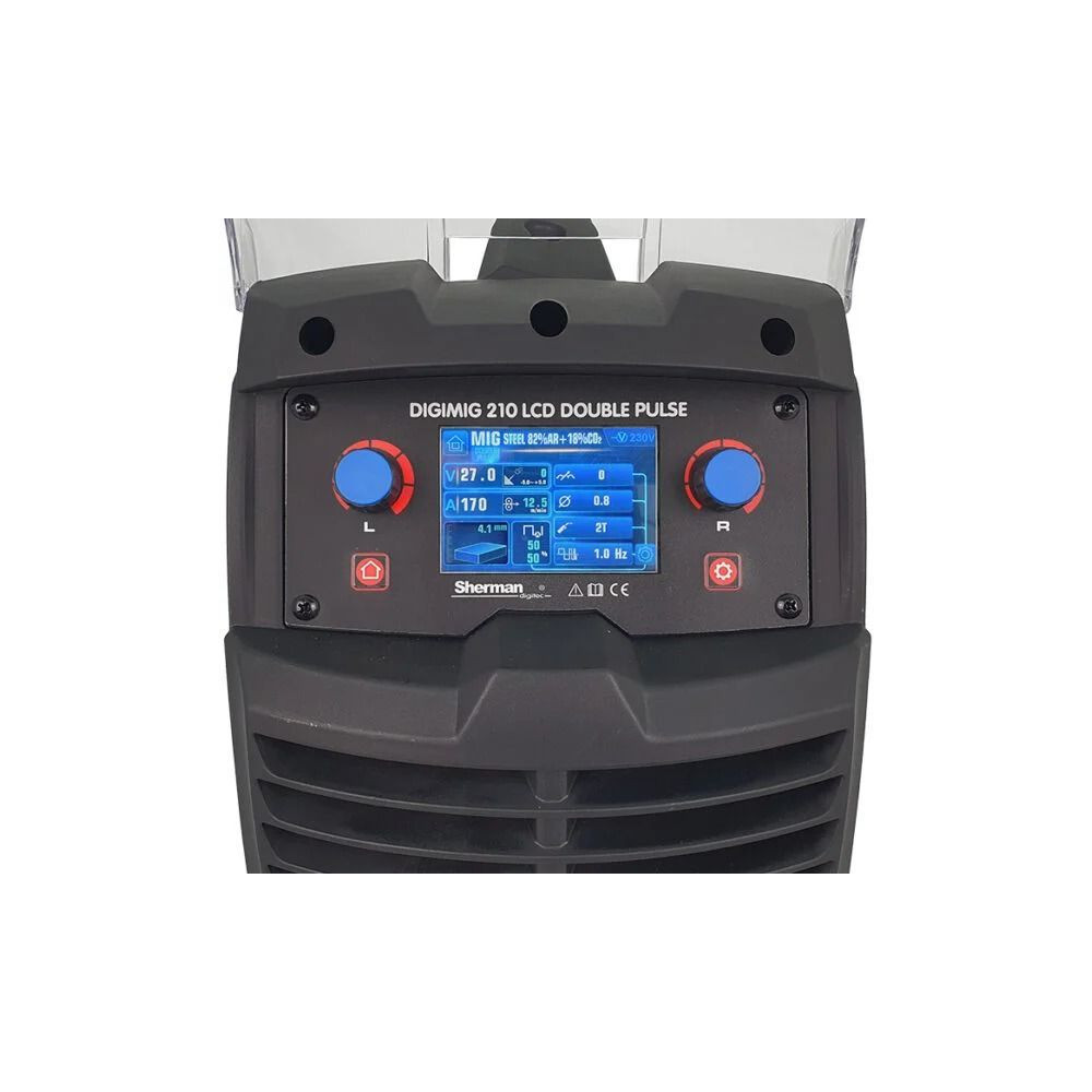 Spawarka Sherman DIGIMIG 210 LCD Double Pulse - zestaw - 7812698-G - Sherman - 10