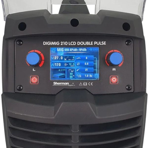 Spawarka Sherman DIGIMIG 210 LCD Double Pulse - zestaw - 7812698-G - Sherman - 10