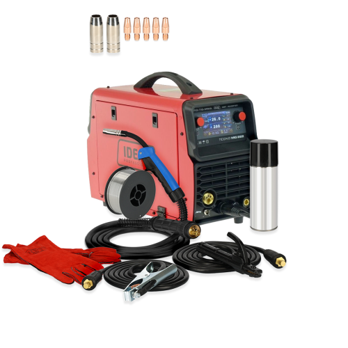 Spawarka Ideal Tecnomig 222 LCD Synergic - zestaw - TMIG222LCD-G - Ideal - 6