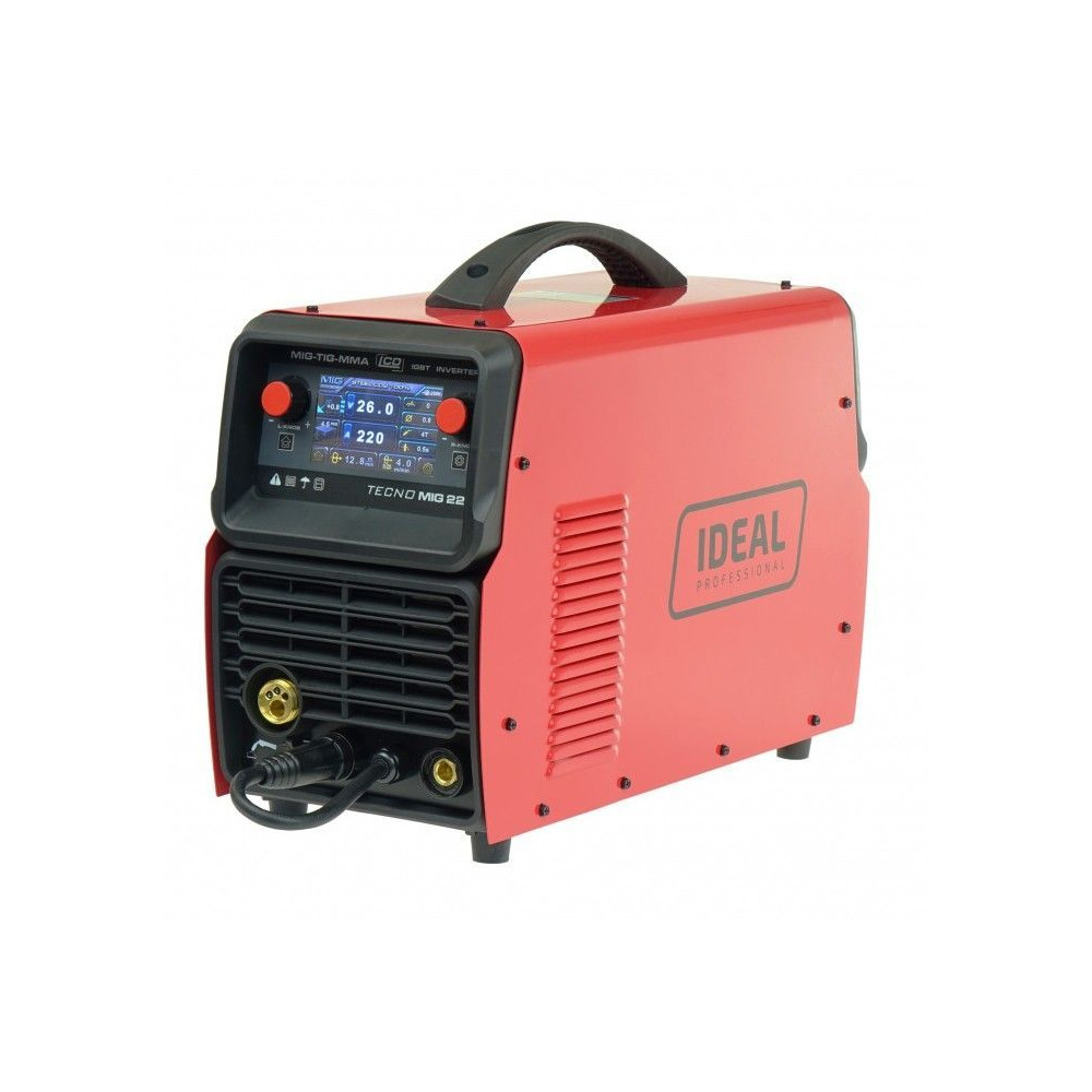 Spawarka Ideal Tecnomig 222 LCD Synergic - zestaw - TMIG222LCD-G - Ideal - 9