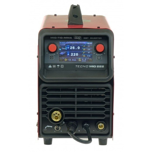 Spawarka Ideal Tecnomig 222 LCD Synergic - zestaw - TMIG222LCD-G - Ideal - 10