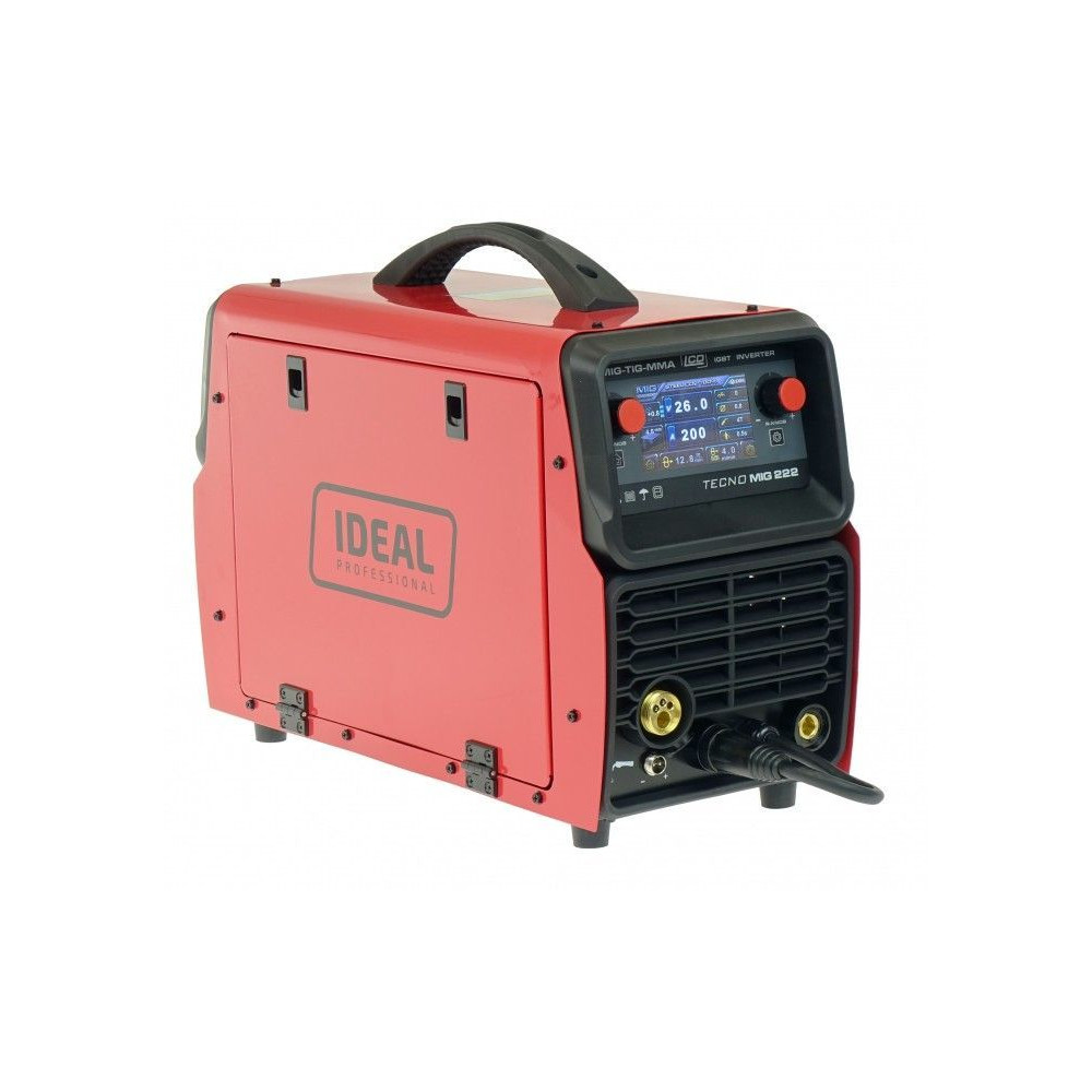 Spawarka Ideal Tecnomig 222 LCD Synergic - zestaw - TMIG222LCD-G - Ideal - 12