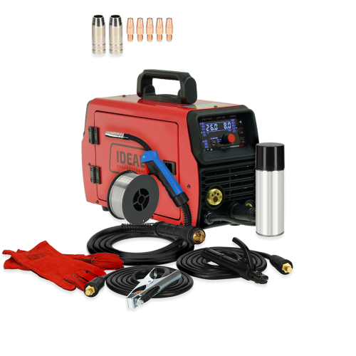 Spawarka Ideal Tecnomig 202 LED Synergic - zestaw - TMIG202LED-G - Ideal - 6