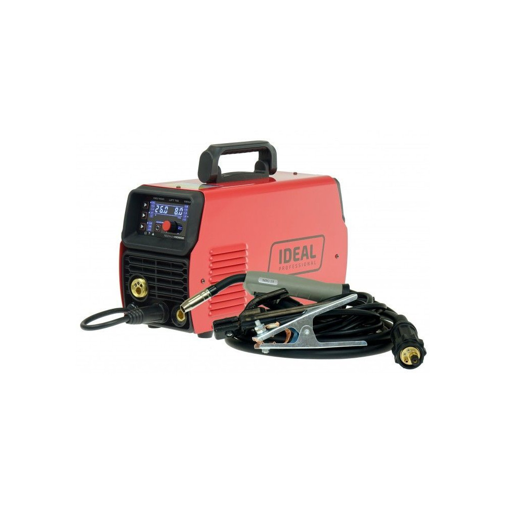 Spawarka Ideal Tecnomig 202 LED Synergic - zestaw - TMIG202LED-G - Ideal - 8