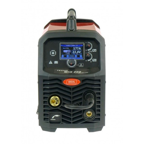 Spawarka Ideal Tecnomig 200 Pulse LCD - zestaw - TMIG200P-G - Ideal - 10