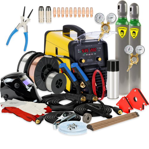 Spawarka Magnum MIG 203 Easy Synergia - zestaw - U MI 203EASY-G - Magnum - 2