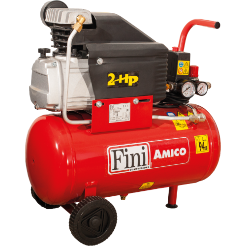 Kompresor tłokowy olejowy Fini Amico 25/2400 - FCCC404FNM422 - Fini Compressors - 1