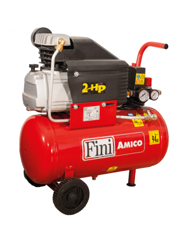 Kompresor tłokowy olejowy Fini Amico 25/2400 - FCCC404FNM422 - Fini Compressors - 1