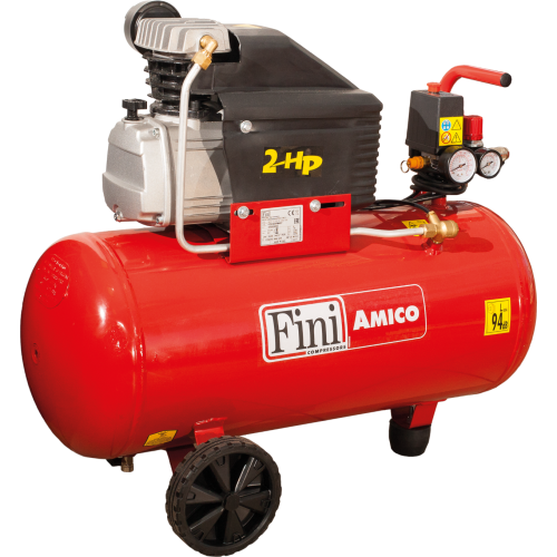 Kompresor tłokowy olejowy Fini Amico 50/2400 - FCDC404FNM427 - Fini Compressors - 1