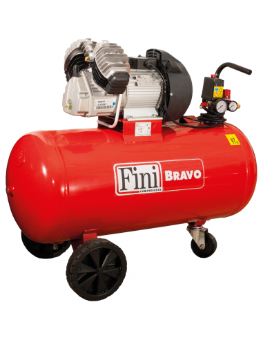 Kompresor tłokowy olejowy Fini Bravo VKM 4020-100-3M - FVFC504FNM359 - Fini Compressors - 1