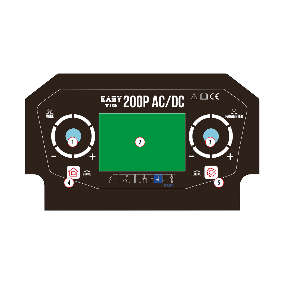 Spawarka Spartus EasyTIG 200P AC/DC - zestaw - EASYTIG200PACDC-PAK-17-4-G - Spartus - 7