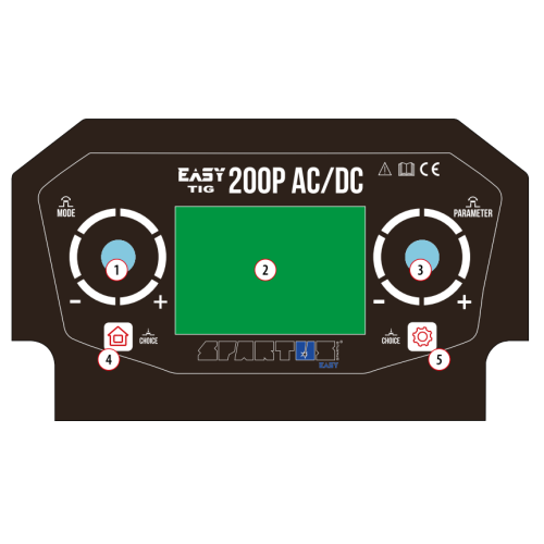 Spawarka Spartus EasyTIG 200P AC/DC - zestaw - EASYTIG200PACDC-PAK-17-4-G - Spartus - 7