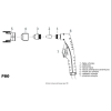 Dystans 2-ramienny do uchwytu plazmy P80 / Ideal - 461.1227 - Ideal - 2