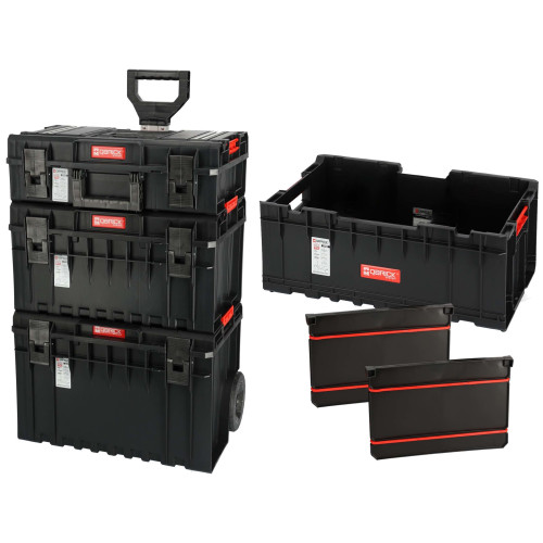 Zestaw mobilnych skrzynek narzędziowych Qbrick System ONE Cart Technik Set - Z254690PG012 - Qbrick System - 1