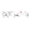 Uszczelnienie głowy - do przyłbic ESAB G30/G40/G50 - 0700000512 - ESAB - 1