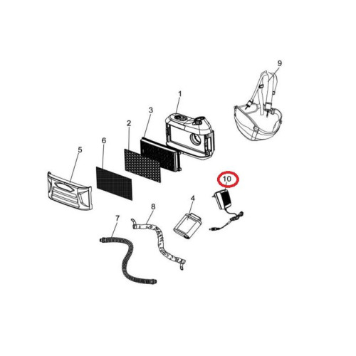 Uniwersalna ładowarka do systemu ESAB PAPR EPR-X1/X1.1 - 0700500910 - ESAB - 1 2