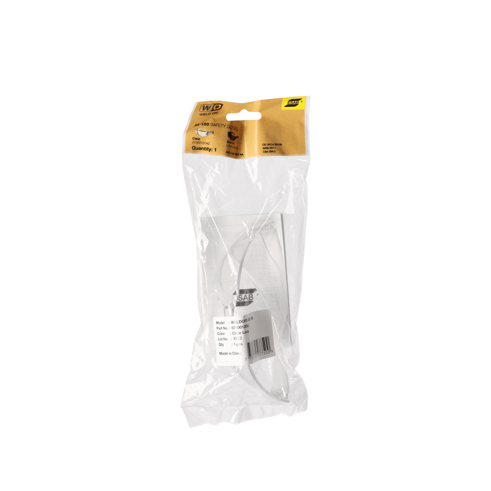 Okulary ochronne bezbarwne ESAB WeldOps SE-100 - 0700012042 - ESAB - 5