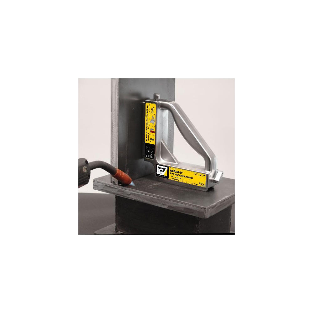 Kątownik magnetyczny StrongHand Adjust-O™ 120 kg 197x197x48 mm z 2. włącznikami - MS2-90 - Strong Hand Tools - 2