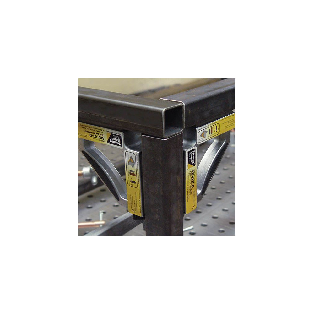 Kątownik magnetyczny StrongHand Adjust-O™ 120 kg 197x197x48 mm z 2. włącznikami - MS2-90 - Strong Hand Tools - 3