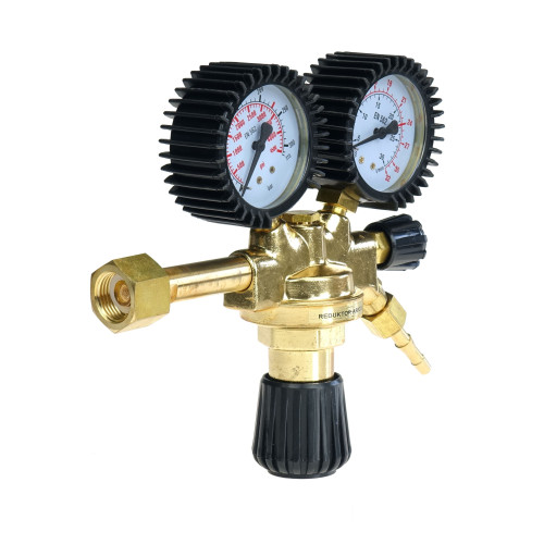 Reduktor do mieszanki argon/CO2 MAXY z zaworem odcinającym / Ideal - 265200 - Ideal - 1 2