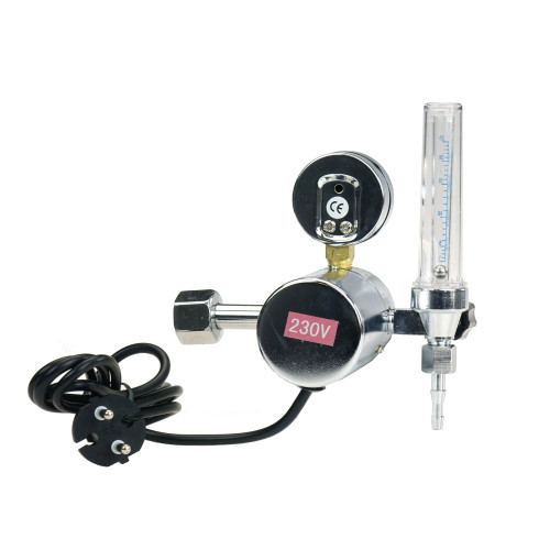 Reduktor Ar/CO2 z rotametrem i podgrzewaczem 230 V / Ideal - 265523 - Ideal - 3
