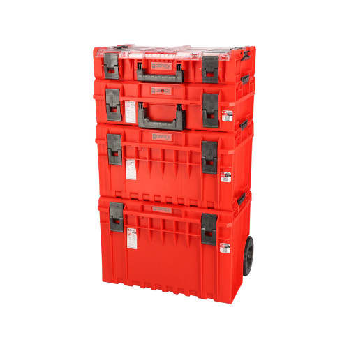 Zestaw mobilnych skrzynek narzędziowych Qbrick System ONE Red Ultra HD - Z256229PG001 - Qbrick System - 1 2
