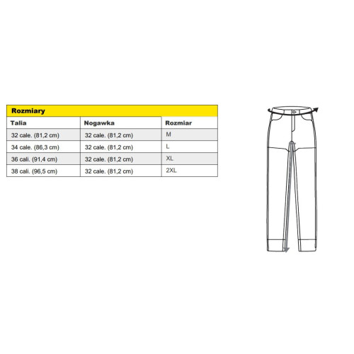 Skórzane spodnie spawalnicze Proban ESAB - 070050046-G - ESAB - 1 2