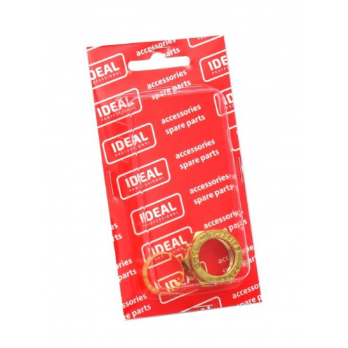 Nakrętka i pierścień mosiężny rękojeści podgrzewacza Inductor / Ideal - NUT358V1SET/1 - Ideal - 1