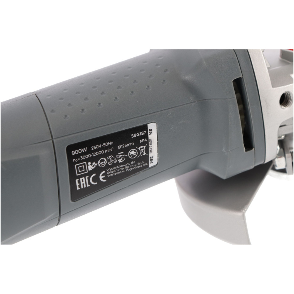 Szlifierka kątowa Graphite 900 W 125 mm - 59G187 - Graphite - 8