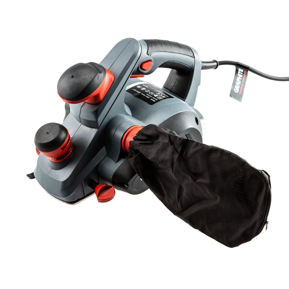 Strug elektryczny Graphite 850 W 82 mm - 59G678 - Graphite - 2