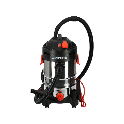 Odkurzacz warsztatowy Graphite 1500 W 30 l - 59G607 - Graphite - 2