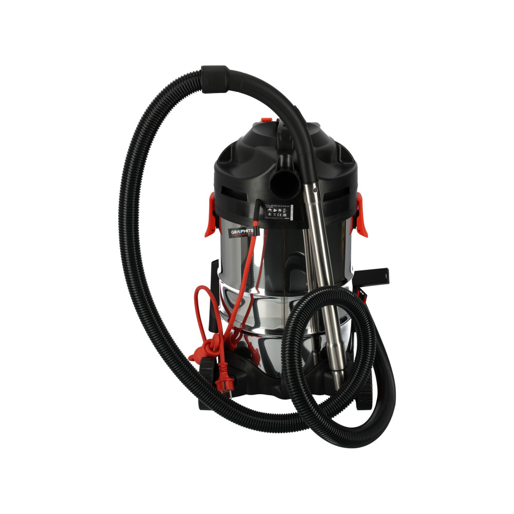 Odkurzacz warsztatowy Graphite 1500 W 30 l - 59G607 - Graphite - 3