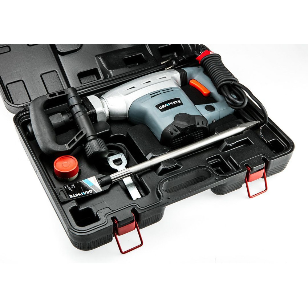 Młot wyburzeniowy Graphite SDS Max 1200 W w walizce - 58G876 - Graphite - 4