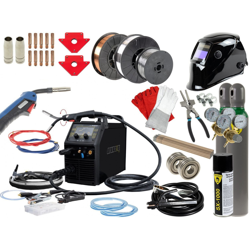 Spawarka Spartus MultiPRO 200 4in1 - zestaw - MULTIPRO2004IN1-PAK-15-3-17-4-G - Spartus - 2