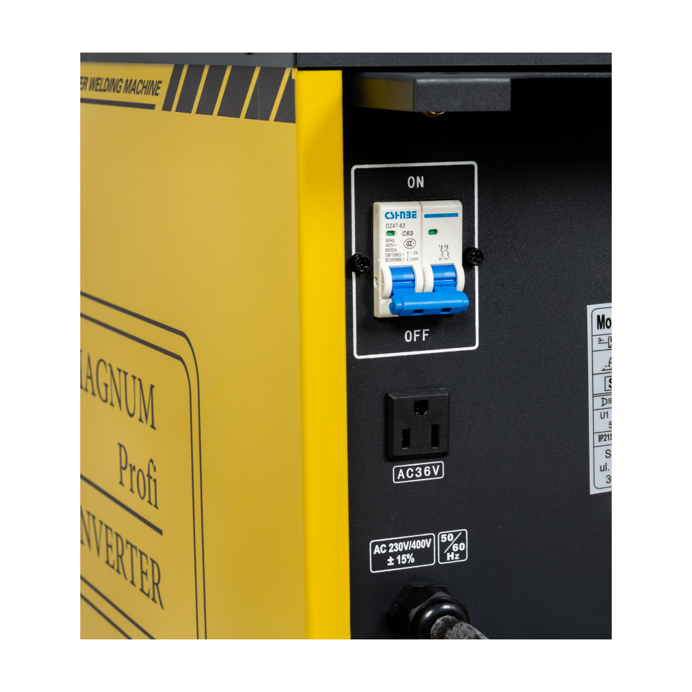 Spawarka Magnum MIG 350 Automatic MMA v2 - zestaw - U MI 350 IGBT V2-G - Magnum - 11
